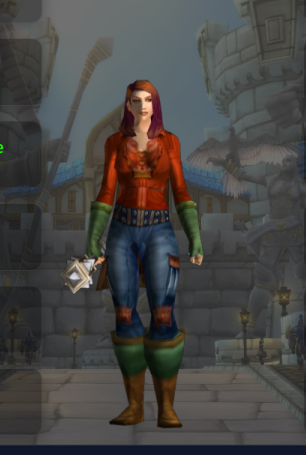 Christia character render