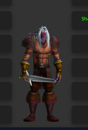 Bluntshott character render
